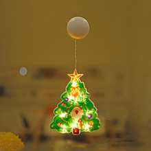 Load image into Gallery viewer, Christmas window suction cup lights