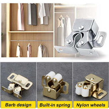 Load image into Gallery viewer, Classic Cabinet Door Stainless Steel Snaps