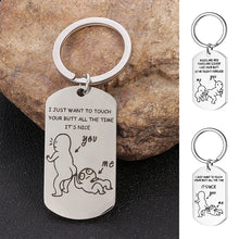 Load image into Gallery viewer, Valentine's Day Spoof Keychain