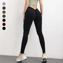 Load image into Gallery viewer, 🤎V-Back Gym Leggins