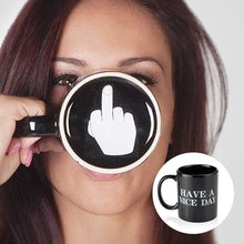 Load image into Gallery viewer, Funny Middle Finger Mug