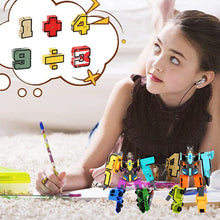 Load image into Gallery viewer, Toy Deformation Number Transform Robot gyerekeknek