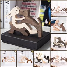 Load image into Gallery viewer, Pet Lover - Wood Sculpture Table Ornaments
