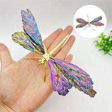Load image into Gallery viewer, AURA TOURMALINE KYANITE DRAGONFLY