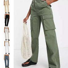 Load image into Gallery viewer, Adjustable Women's Straight Fit Cargo Pants