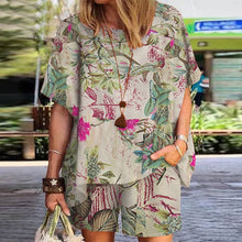 Load image into Gallery viewer, Vintage Printed Cotton Linen Suit