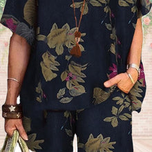 Load image into Gallery viewer, Vintage Printed Cotton Linen Suit