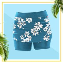 Load image into Gallery viewer, Women's Daisy Print Mid-rise Sweatpants