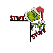 Load image into Gallery viewer, Christmas Grinch Decorative Door Frame