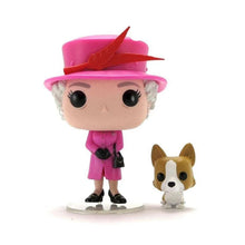 Load image into Gallery viewer, Queen Of England Character And Corgi Scale Model