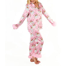 Load image into Gallery viewer, Santa Claus Printed Pajamas