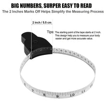 Load image into Gallery viewer, Automatic Rolling Tape Girth Measuring Ruler