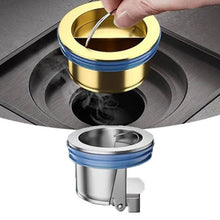 Load image into Gallery viewer, Downspout Universal Brass Floor Drain Core