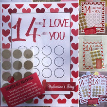 Load image into Gallery viewer, Valentine Scratch Off Print