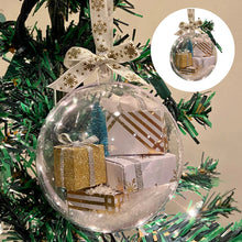Load image into Gallery viewer, Christmas tree decoration transparent ball