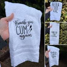 Load image into Gallery viewer, Cum Towel | Fun Gag Item