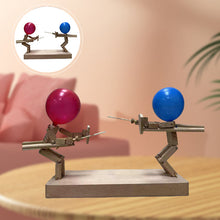 Load image into Gallery viewer, 🎈Wooden Fencing Puppets🎈