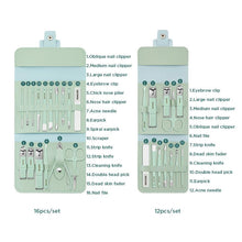 Load image into Gallery viewer, Nail Clippers Portable Set (12/16pcs)