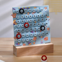 Load image into Gallery viewer, Manual diy loop calendar