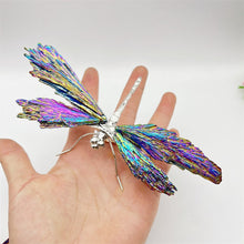 Load image into Gallery viewer, AURA TOURMALINE KYANITE DRAGONFLY