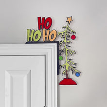 Load image into Gallery viewer, Christmas Grinch Decorative Door Frame